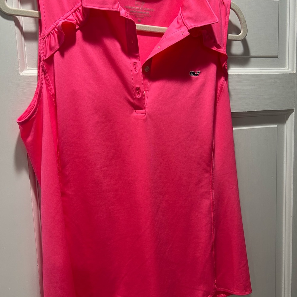 Vineyard Vines Bright Pink Tank Top